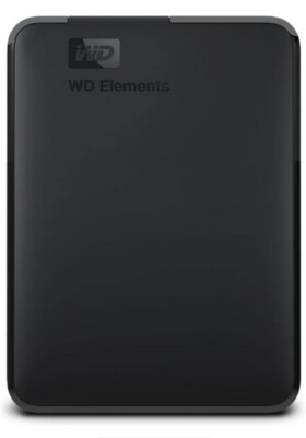 WD 2TB Elements Portable HDD, External Hard Drive, USB 3.0 for PC & Mac