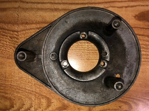Harley S&S Air Cleaner Backing Plate Shovelhead Panhead Bobber Chopper #9011 - Imagen 2 de 3