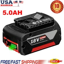 18V 5.0Ah For Bosch BAT618 BAT609 BAT612 18Volt Lithium-Ion Battery Pack BAT620