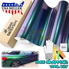 Galaxy Dust Gloss Purple Green Metallic Auto Sticker Decal Vinyl Wrap Sheet Film