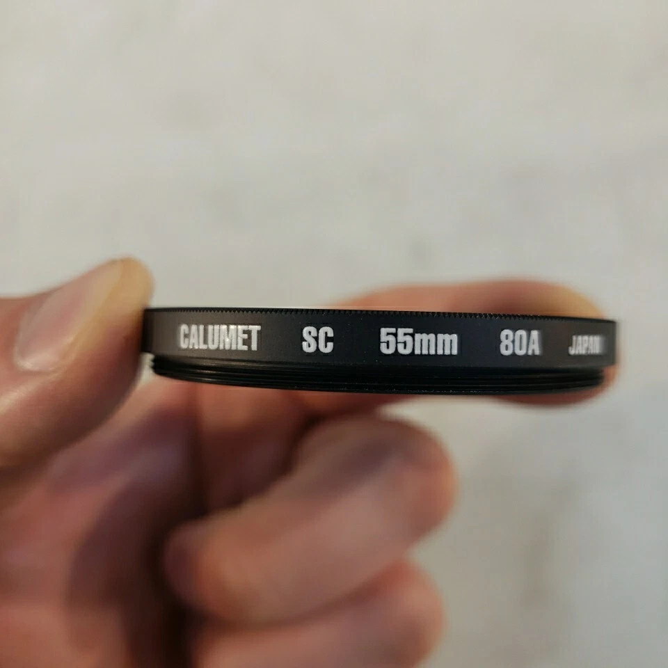 Calumet SC 80A Camera Lens Filter 55mm Diameter HF 55230 10-09-01-4 - Image 2 of 4
