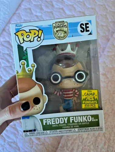 Freddy Funko as Waldo SE LE 850 Funko POP! Camp Fundays SDCC2023 Exclusive