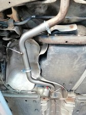 VW Golf 1.4TSi Mk6 Centre resonator mid silencer straight pipe
