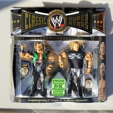 wwe deluxe classic superstars dx triple h & shawn michaels wrestling figures