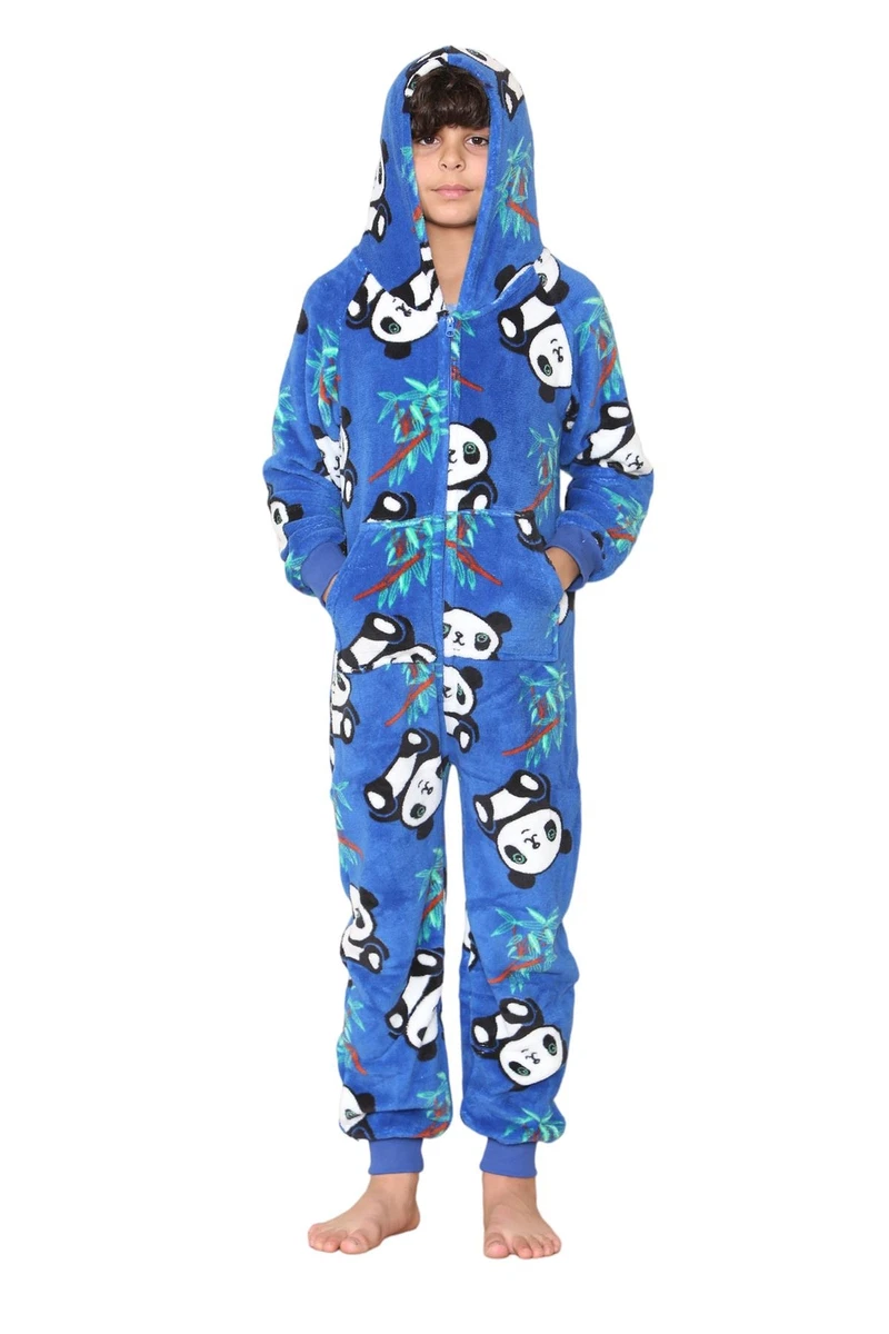 Filles Gar ons Polaire A2Z Combinaison one piece Pyjama Panda