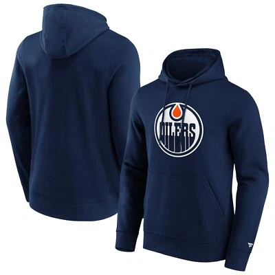 FANATICS NHL Edmonton Oilers Hoody Primary Logo Graphic Kaputzenpullover Sweater navy