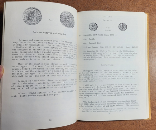Coins Medals & Tokens of the Philippines by Aldo Basso - SIGNED 1968 Hardcover - Foto 14 di 16
