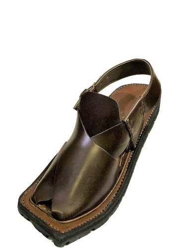 Men's Different Style Peshawari Hand Made Leather Sandals with Minor Defects - Picture 83 of 90