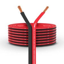 DS18 SW-16GA-100RB 16-GA Ultra Flex Speaker Wire Red and Black 100 Ft -