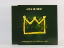 ANNIE CHRISTIAN SOMEDAY MY PRINCE WILL COME AGAIN (G81) 3 Track CD Single includ