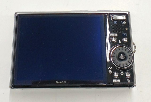 Nikon COOLPIX S50 7.2MP Digital Camera Silver 3x Optical Zoom Used From Japan - Picture 2 of 7