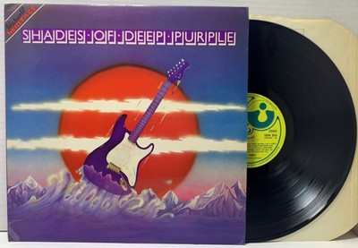 LP Deep Purple Shades of Deep Purple SHSM 2016 UK 1977 Vinyl EXCELLENT Cover EX