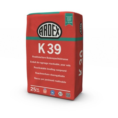 ARDEX K 39 Microtec Bodenspachtelmasse Bodenspachtel Spachtelmasse  á 25 kg 