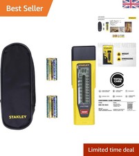 Image of Versatile Moisture Meter with LCD Display - Measures Wood and Building Materials