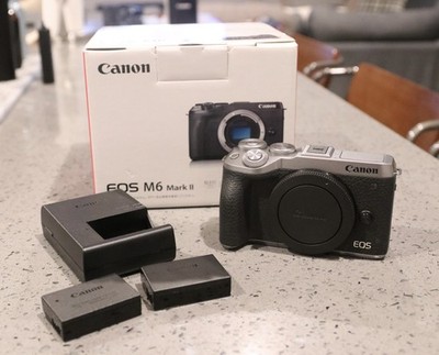 Canon EOS M6 Mark II 32.5 Mirrorless Digital Camera