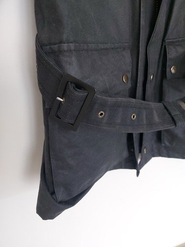Belstaff Roadmaster Wax Biker Jacket Vintage Made In England 1990s Size Small - Picture 3 of 7