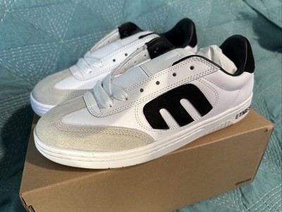 Etnies Locut Lo-cut Lo Cut White/black Size 9.5 Skateboarding Sb Reissue
