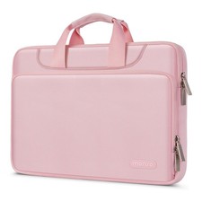 MOSISO 360 Protective Laptop Case 13.3 inch, 13-14 inch Pink