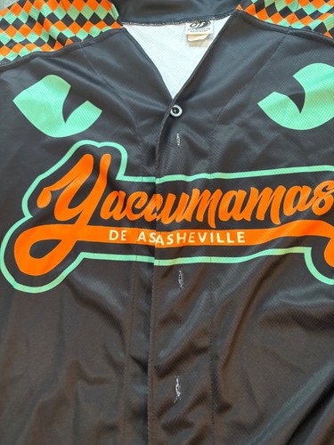 2023 Asheville Tourists MiLB Baseball Jersey yacumamas Miguel Ullola? Game worn? - Picture 4 of 7