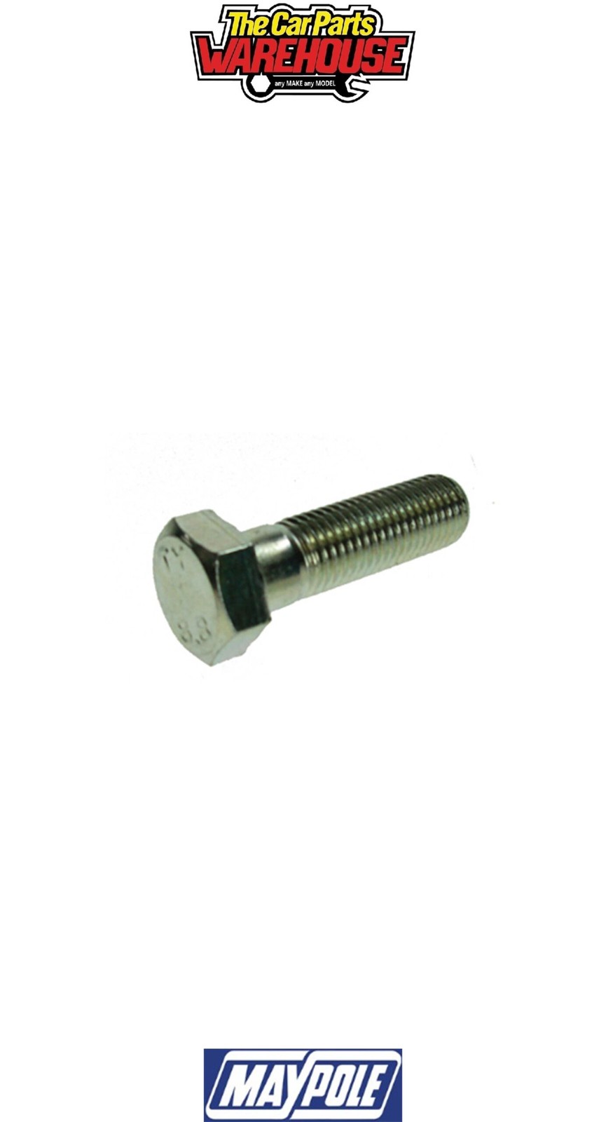 Maypole 240TPS Trade Pack Of M16 x 55mm Bolts - 50 Pieces