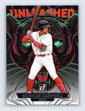 Kristian Campbell Boston Red Sox 2025 Donruss #5 Unleashed
