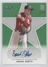 2020 Leaf Perfect Game National Showcase Green 7/10 Seaver Sheets Auto 1u6