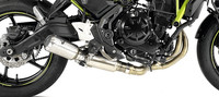 Kawasaki Z650 2020-2022 Komplett-Auspuff MK2 Black Ixrace AK7154S