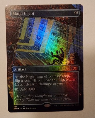 Mana Crypt (Borderless) Double Masters Foil