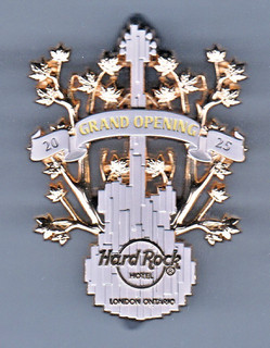 Hard Rock Cafe Pin: London Ontario Hotel 2025 Grand Opening le200