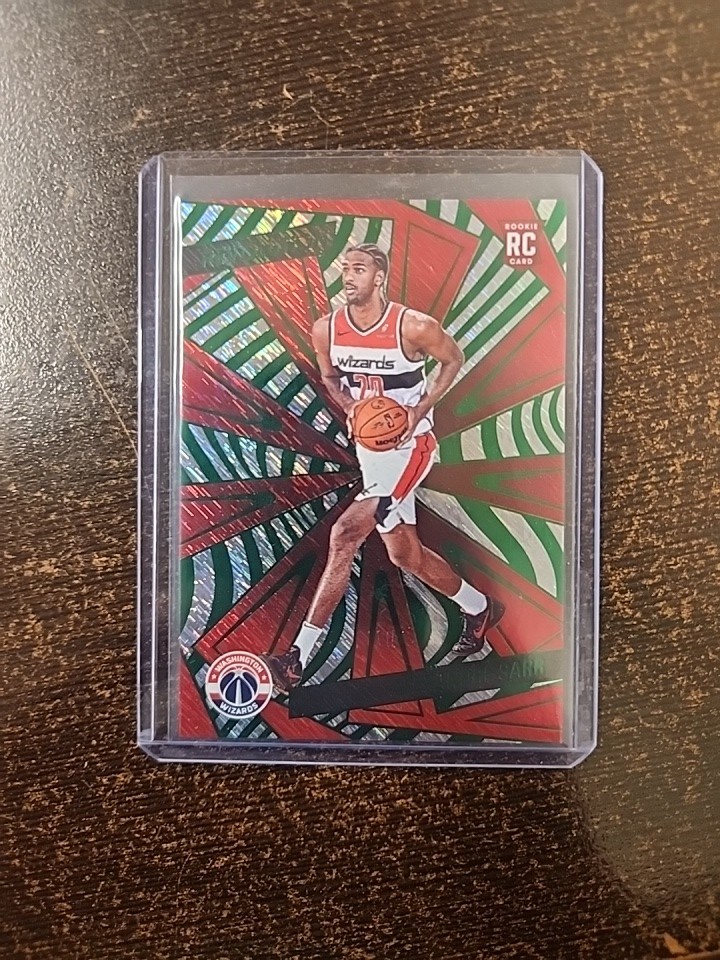 Alexandre Sarr 2024-25 Panini Revolution #106 Green Storm /149 RC Wizards