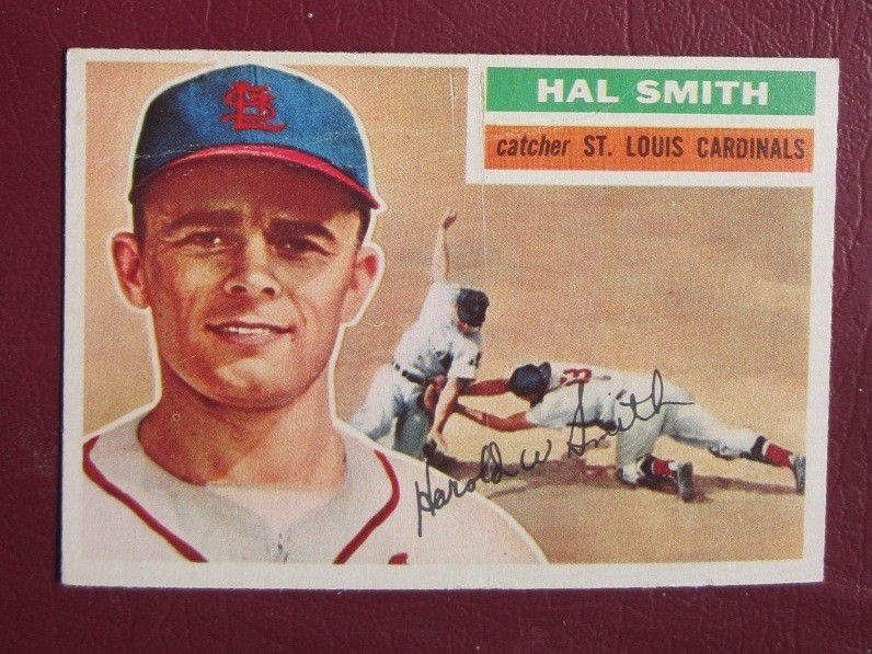 1956 Topps Hal Smith (St Louis Cardinals) #283 VG/EX