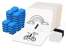 Dry Erase LapBoards, 36 Pack Double Sided 12.5 x 9 Inch 36 PACK