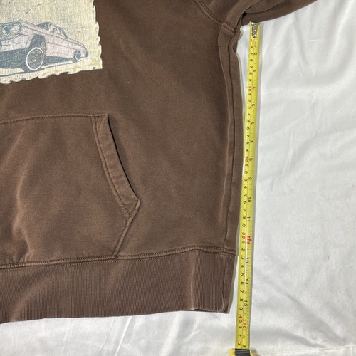 VTG Y2K Cheech And Chong Old Navy Brown Hoodie Mens XL - Picture 5 of 10