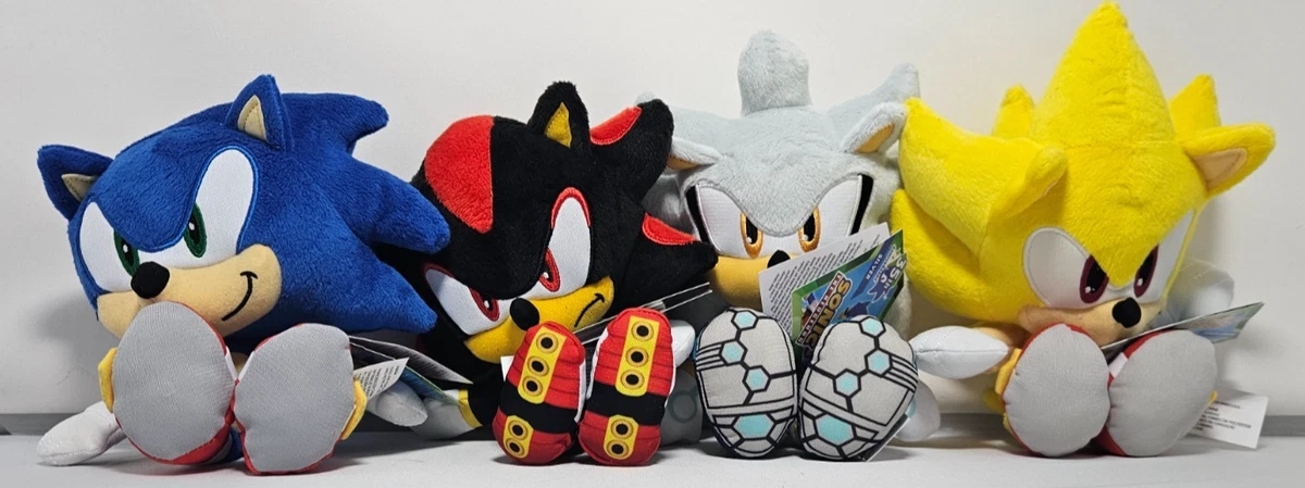Sonic the Hedgehog TV, Movie & Video Games Silver Plush Action