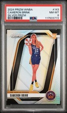 2024 Panini WNBA Prizm Cameron Brink RC SILVER Rookie #143 Sparks MINT PSA 8 SP
