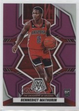 2022 Panini Chronicles Draft Picks Mosaic Purple 48/49 Bennedict Mathurin 0x49
