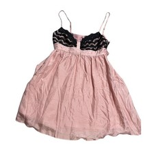 NWT Revolve Plastic Island Cocktail Mini Dress Lace Womens 6 (M) Silk Pink Sexy