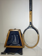Regent Delta Tennis Racquet 4 3/8-L Model No. 22621 VINTAGE W/ Press And Cover