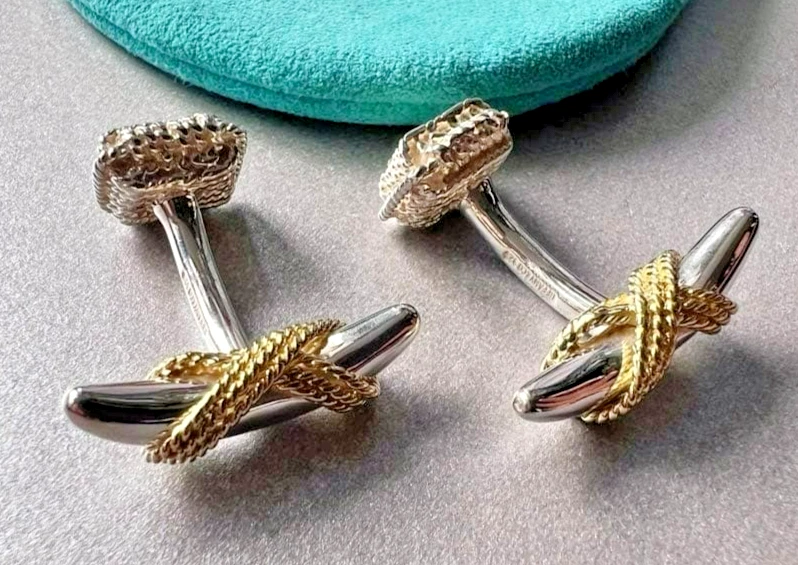 Tiffany & Co. Sterling Silver Cufflinks for Men for sale | eBay