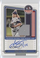 2023 USA Baseball Stars & Stripes Materials Alonzo Tredwell (Blue Ink) Auto n5h