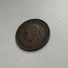 1931 George V Half Penny — photo from another recent sale