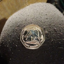 2021 Temnodontosaurus Dinosaur 50p Fifty Pence Coin Brilliant Uncirculated