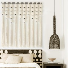 IOWER Large Macrame Wall Hanging Macrame Wall Decor Sphericity Cotton Textile...