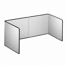 Edelstahl Spritzwand mit Scharnieren Faltbar Herdschutz Pflegeleicht f&uuml;r Gasherd