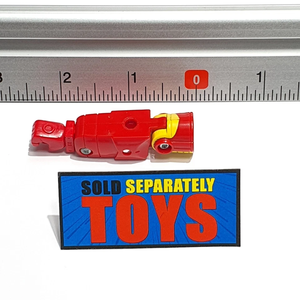 Transformers Crossovers Iron Man LEFT ARM 2008 red jet to heroe body part - Image 2 of 4