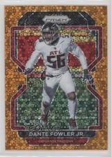 2021 Panini Prizm Orange Disco Prizm Dante Fowler Jr #327 1n0
