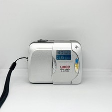OLYMPUS CAMEDIA C-40 ZOOM Silver Compact Digital Camera Tested Seller Japan