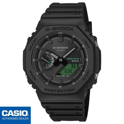 CASIO GA-B2100BEG-1AER GA-B2100BEG-1A G-SHOCK Black and Electro Green ToughSolar