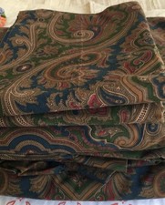 Ralph Lauren BRIANNA PAISLEY 6pc QUEEN DUVET SET BEAUTIFUL MULTICOLOR