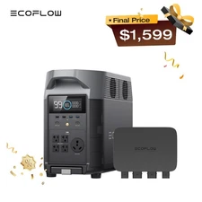 EcoFlow 800W Alternator Charger 3-in-1 Fast DC-DC Charger with Power Station